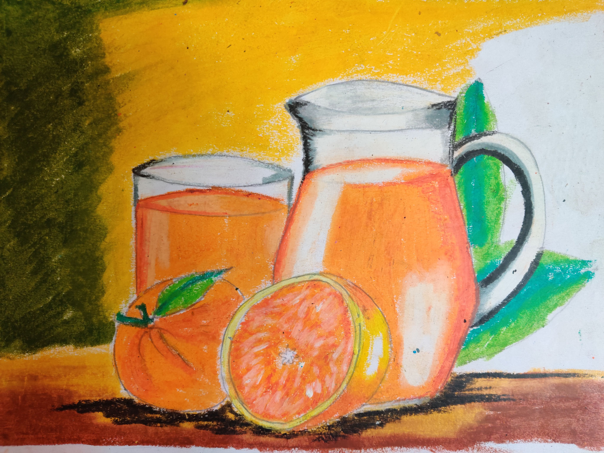 simple still life drawing for kids